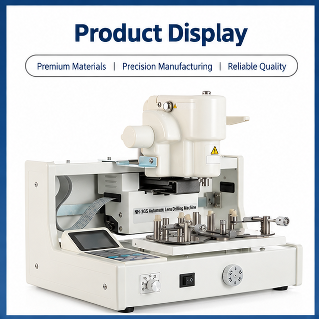 NH-3GS Digital Automatic Lens Drilling Machine product image