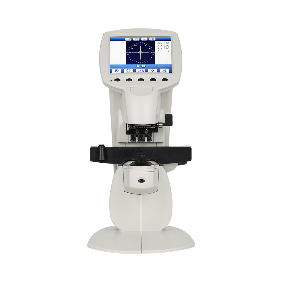 GM-300 digital lensmeter with PD and UV blue-light measurement