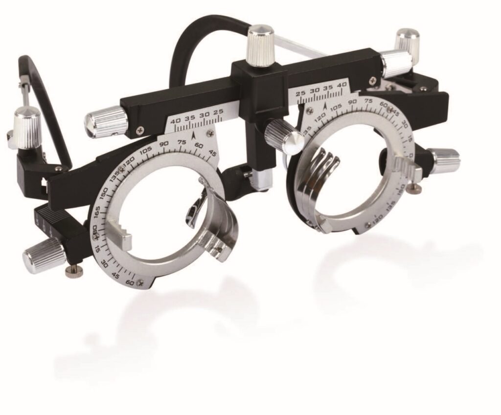 TF-4880M adjustable aluminium trial frame